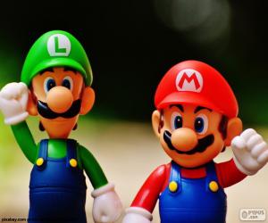 yapboz Mario ve Luigi